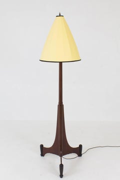 Rare Art Deco Amsterdam School Floor Lamp by Fa. Drilling, Amsterdam, 1920s