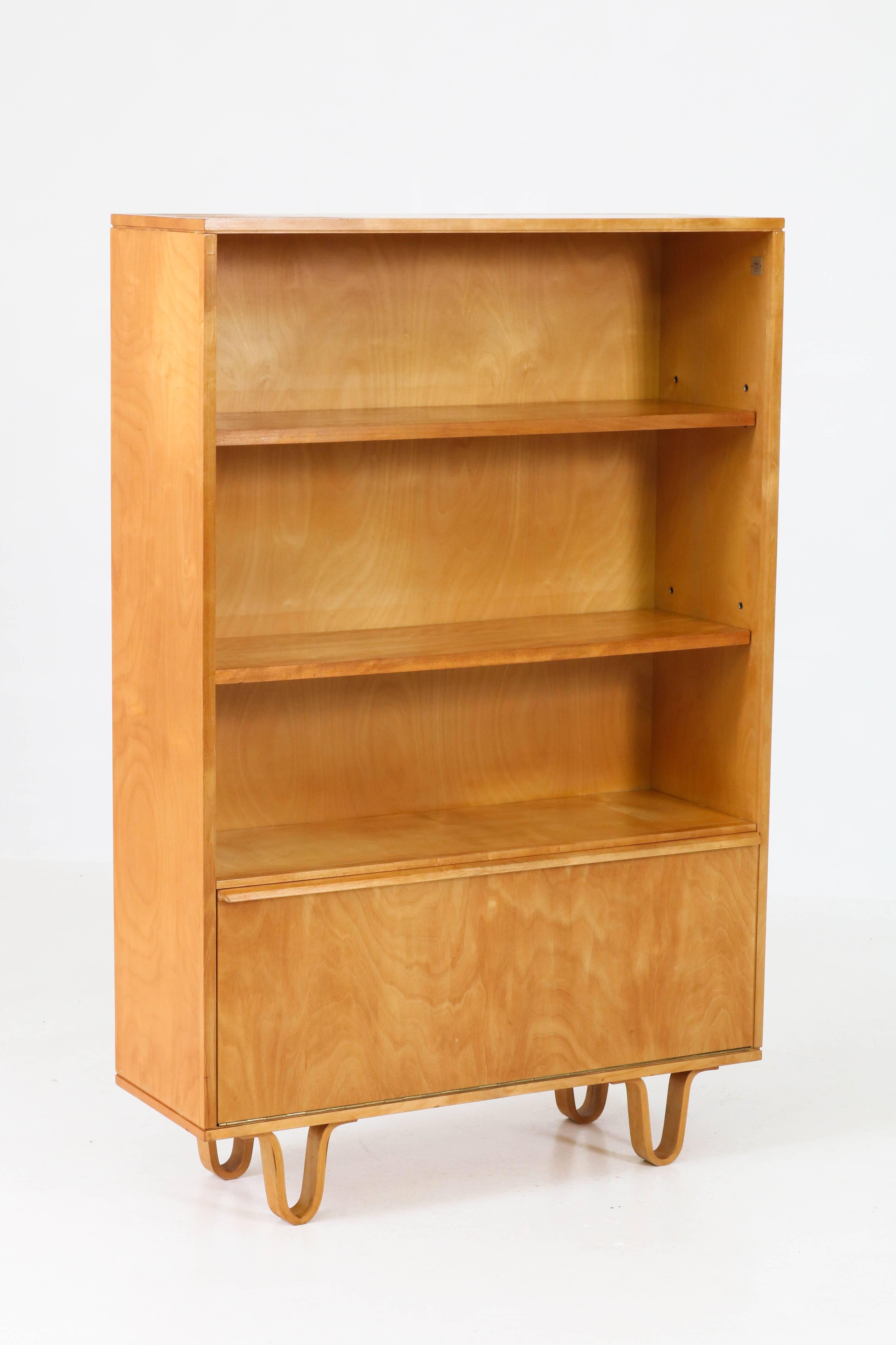 Dutch Birch Mid-Century Modern BB03 Bookcase by Cees Braakman for Pastoe, 1950s