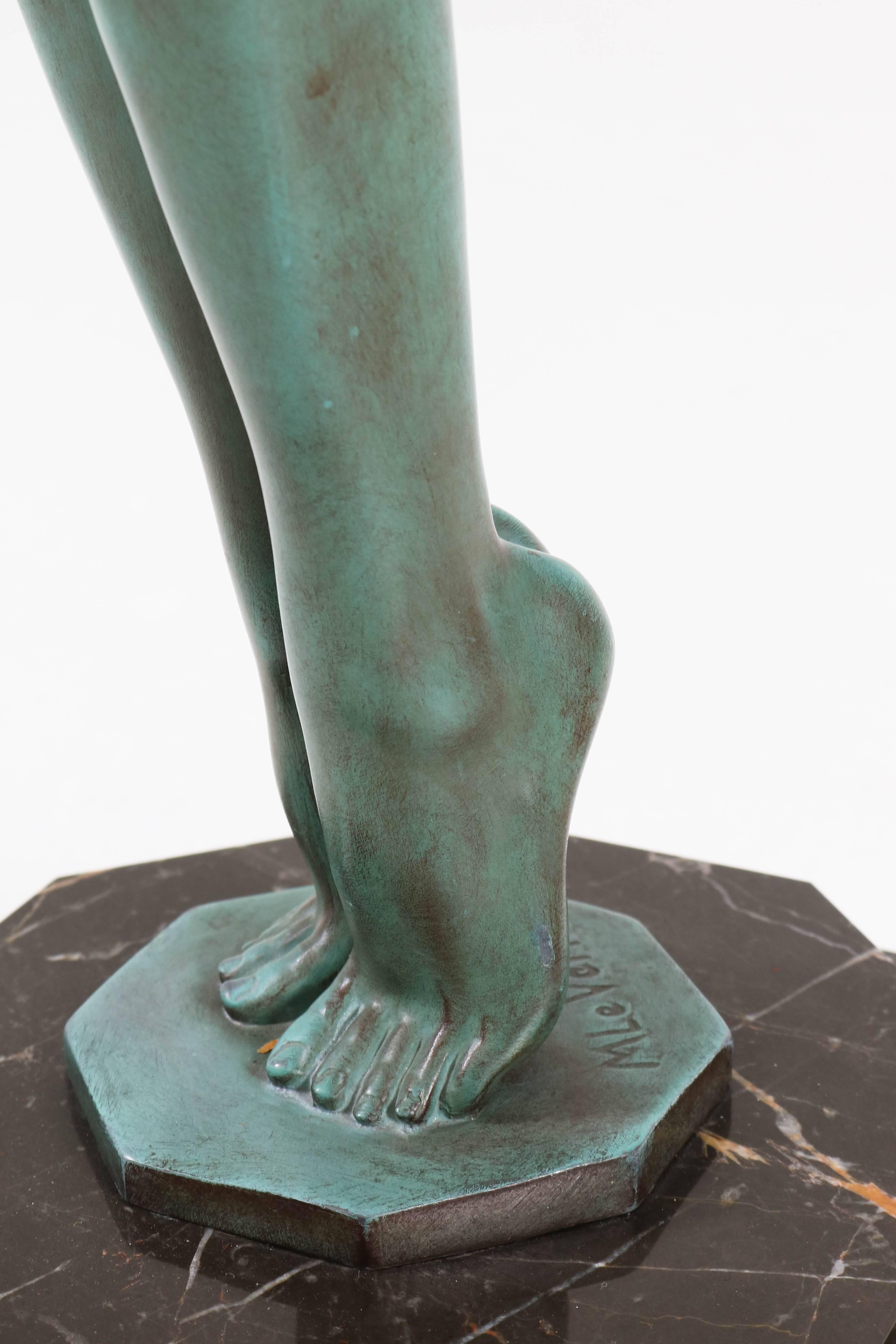 Large Art Deco Figural 