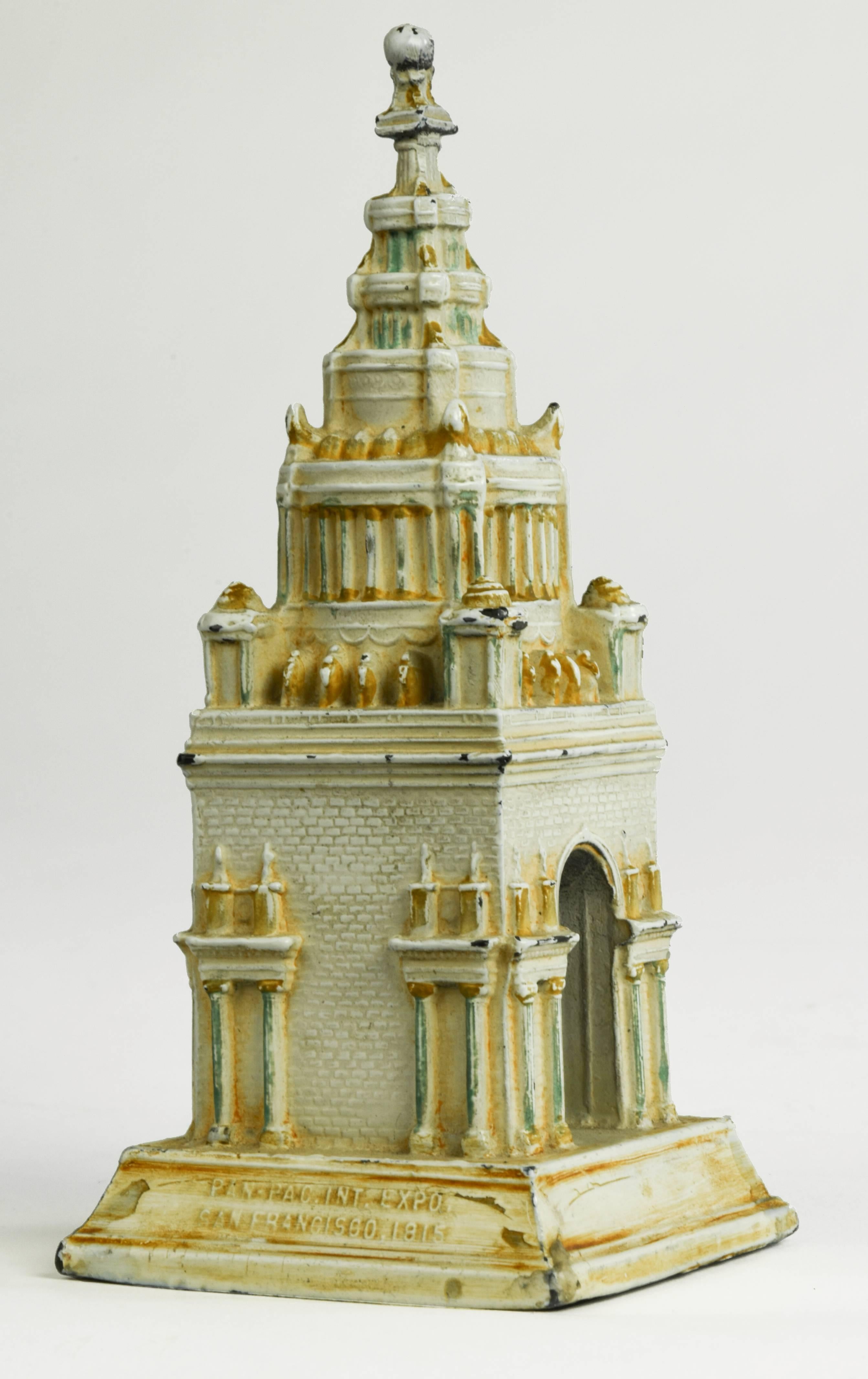 Tower of Jewels, 1915 Panama Pacific International Exposition, San Francisco
Painted cast lead
5