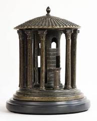 Grand Tour Bronze Model of the Temple of Vesta, Rome, circa 1870