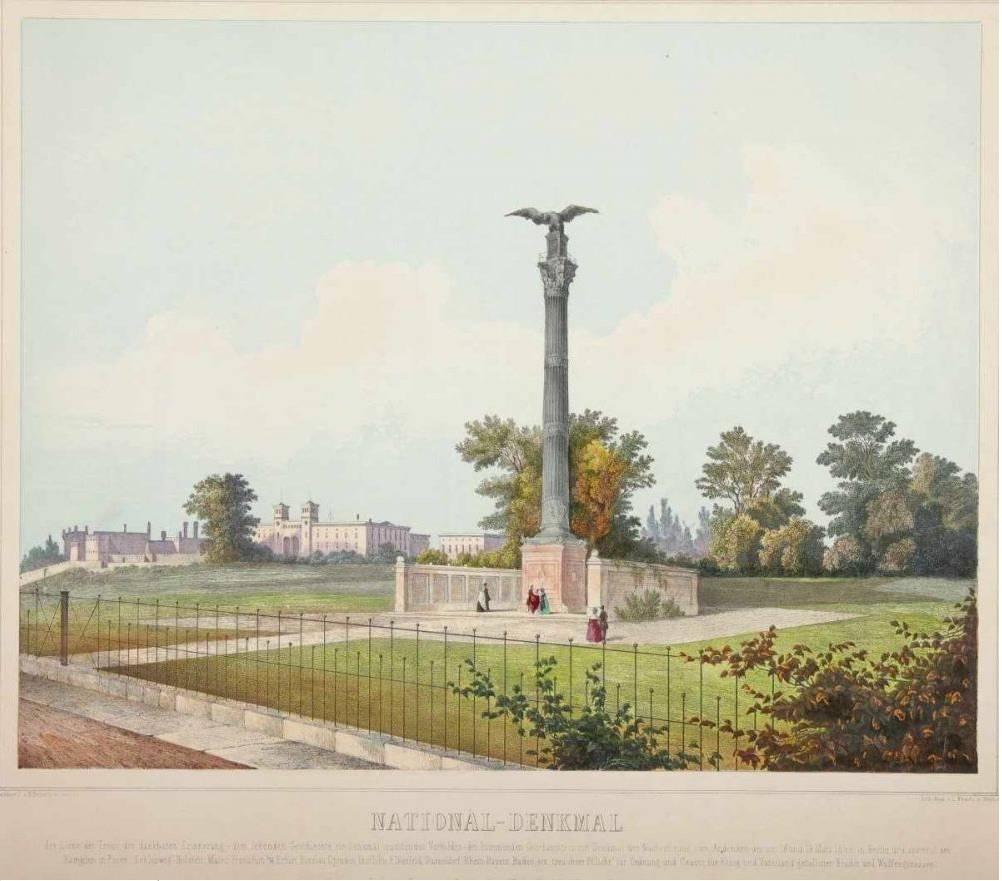 Berlin's Invalidenpark - a hospital and park built in 1748 to house military casualties from Prussian wars - is located very near the former location of the Wall, and is now largely forgotten. In 1854, the Invalidensaule, a column commemorating