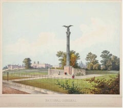 Scarce Invalidensaule Monument Model with Thermometer, circa 1854, Berlin