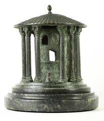 Temple of Hercules Victor (Temple of Vesta), Rome Grand Tour Souvenir