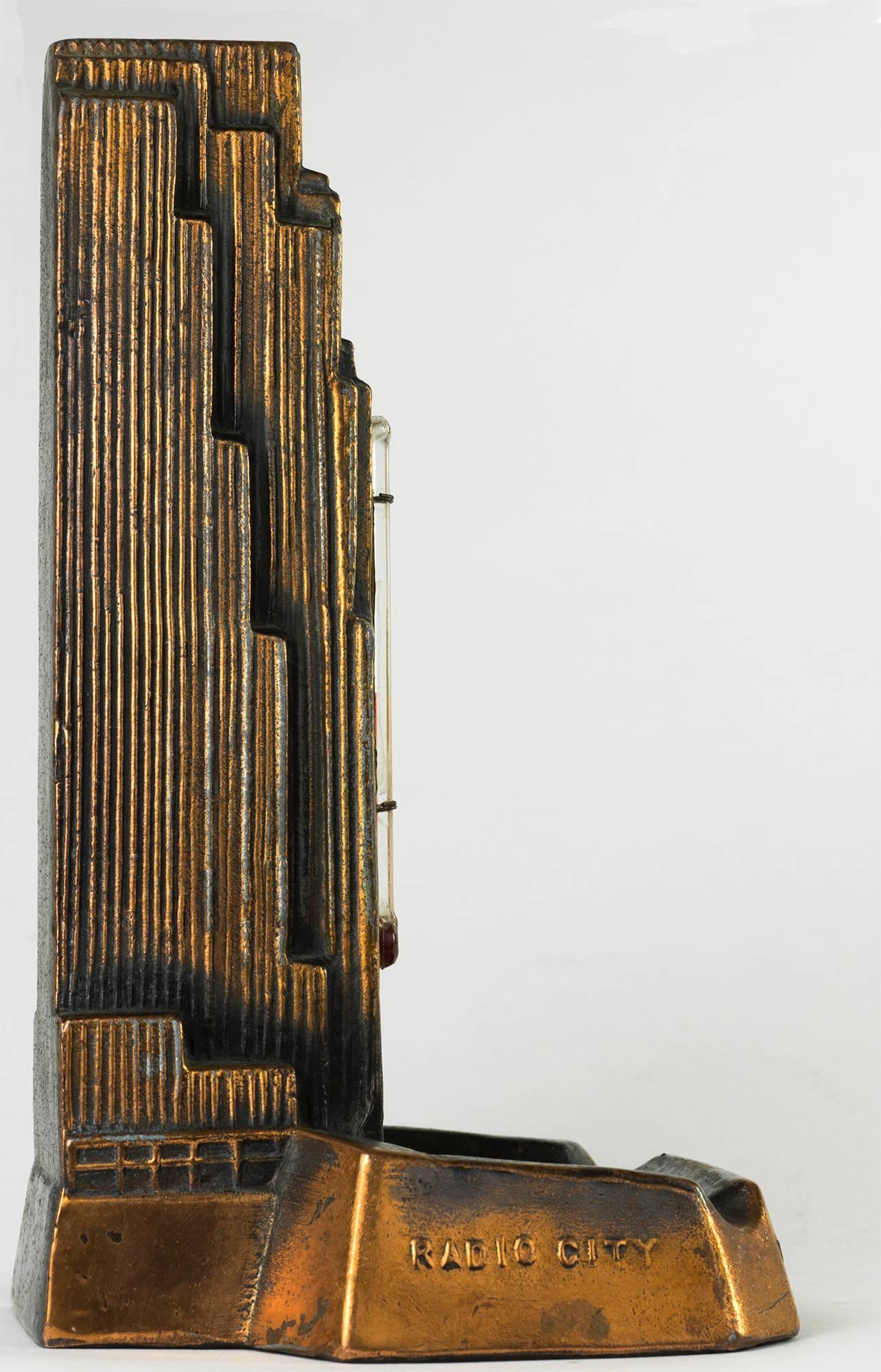 Cast RCA Building, New York - c. 1960 architectural souvenir For Sale