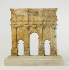 Elegantly Detailed Grand Tour Model of the Arch of Constantine, Rome