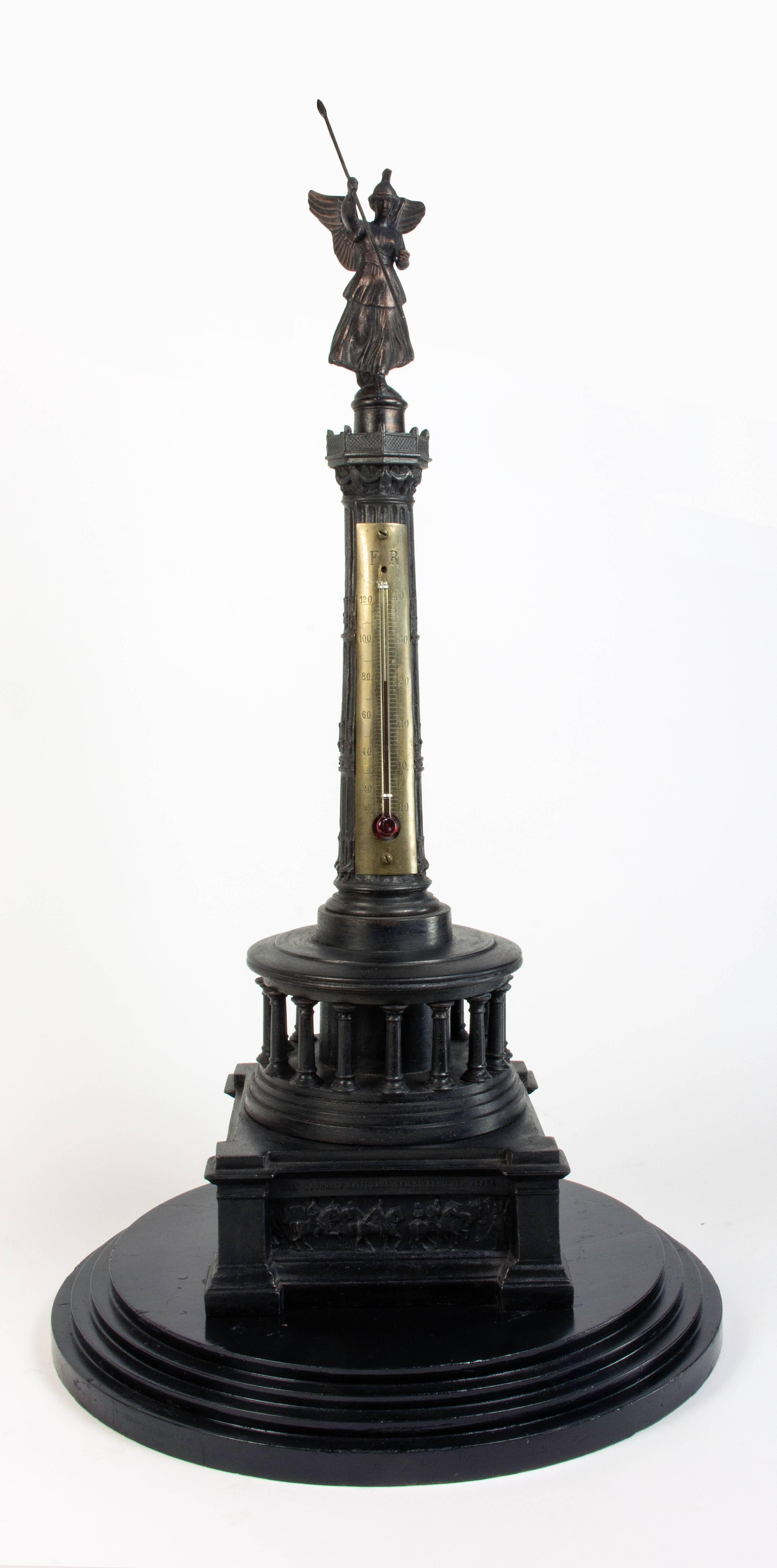 German Very Scarce, Grand Tour, Model of the Siegessaule Monument, Berlin, circa 1873 For Sale