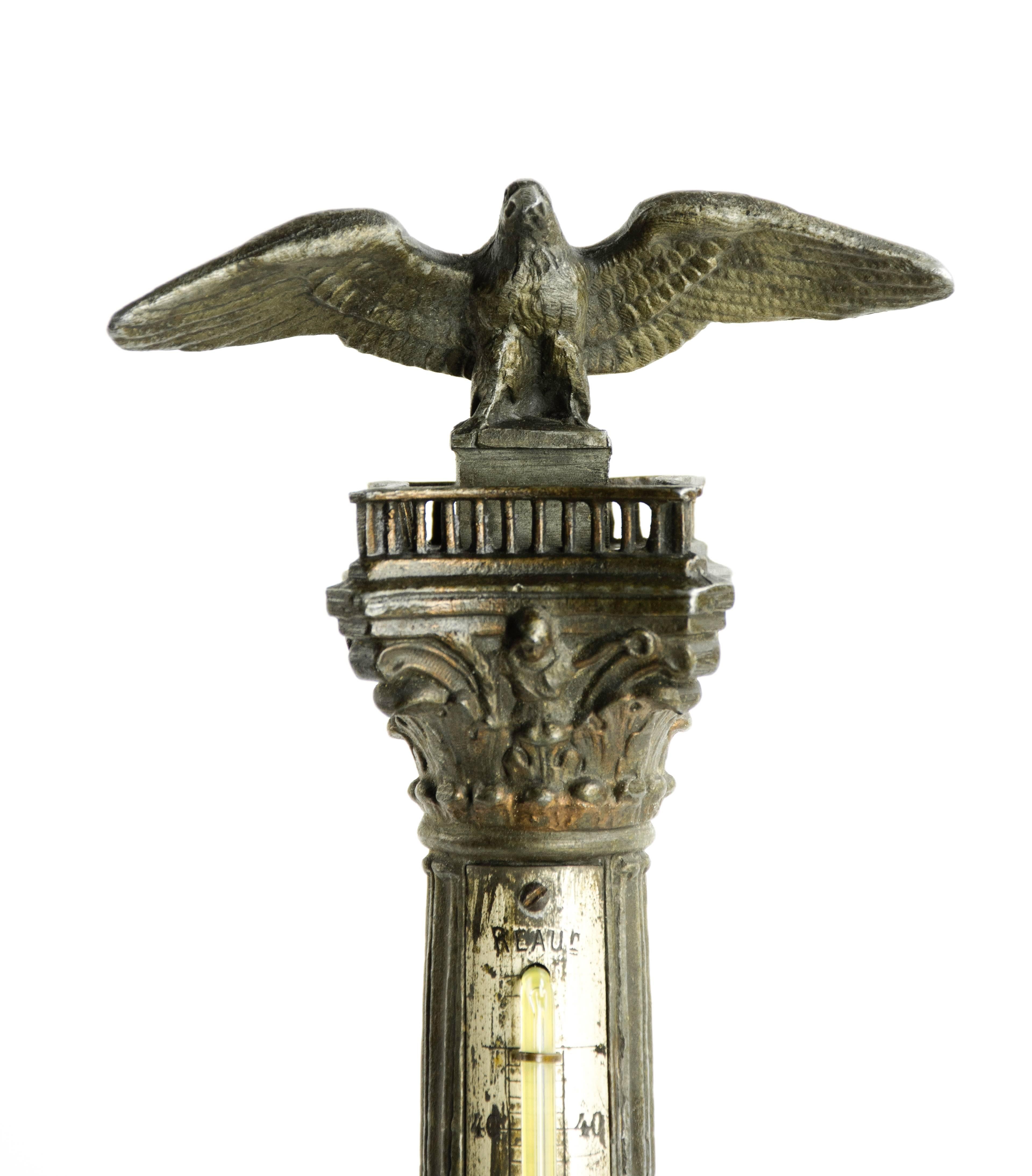 Scarce Invalidensaule Monument Model with Thermometer, circa 1854, Berlin For Sale 3