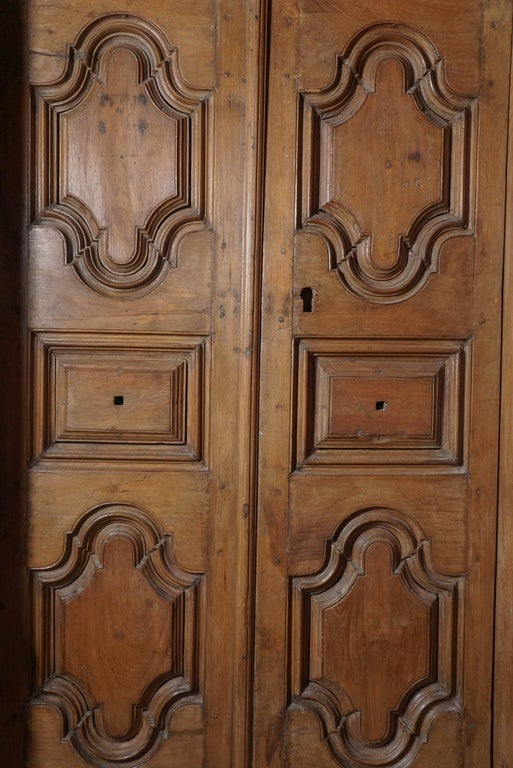 carved teak doors