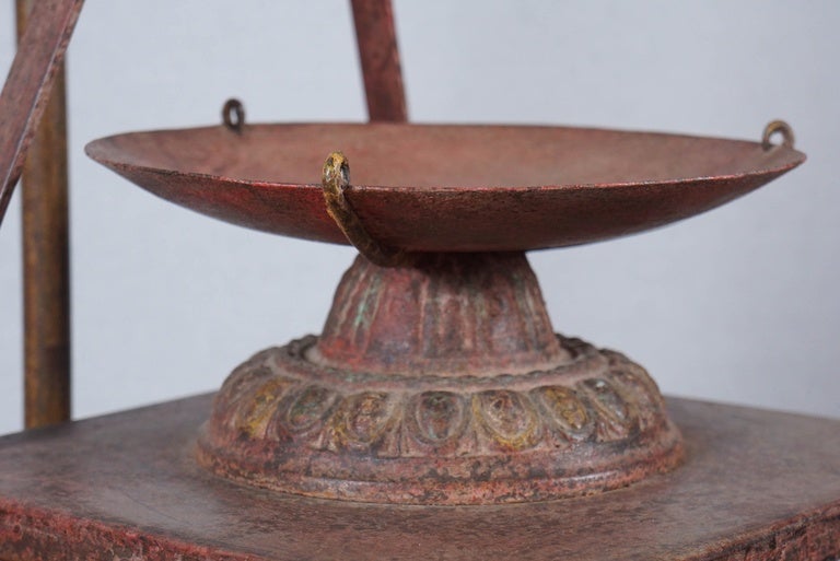 Early 20th Century Iron Candle Stand For Sale 1