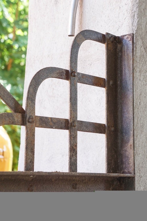 Indian Art Deco Wrought Iron Gates, circa 1930s