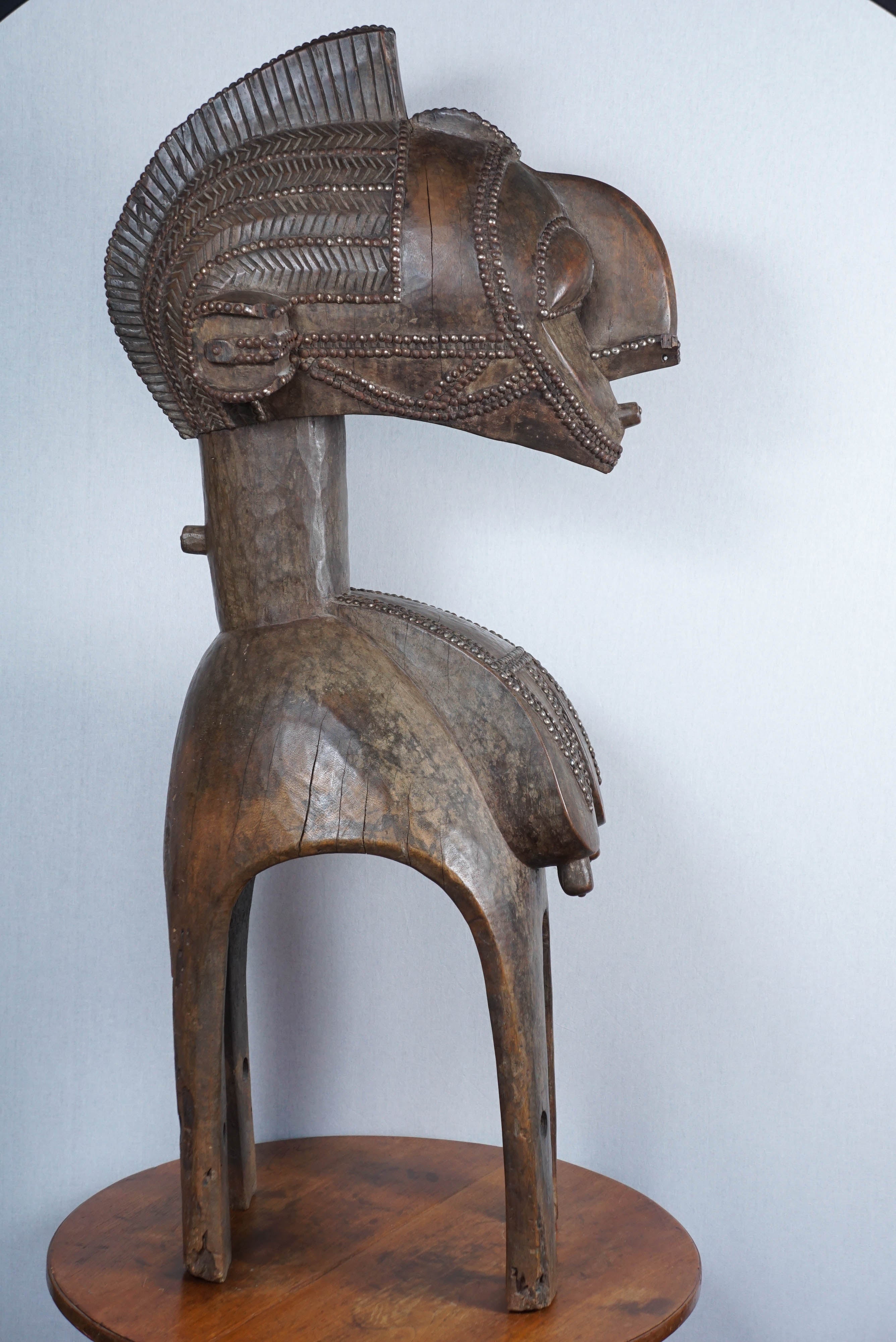 Nimba or D'mba Shoulder Mask, Baga People, Guinea, Africa For Sale