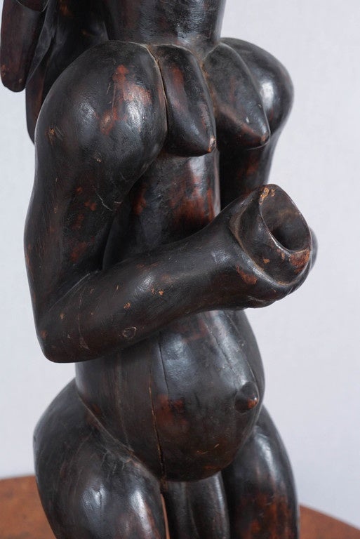 20th Century Fang Style Ancestor Figure, Gabon For Sale