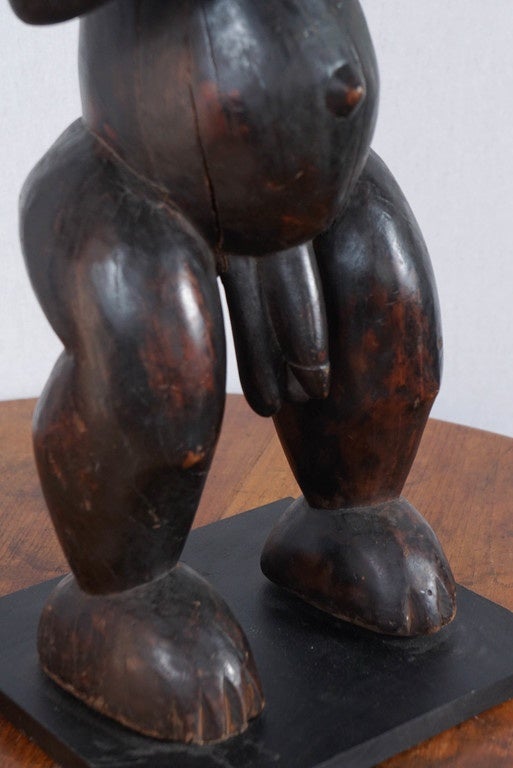 Wood Fang Style Ancestor Figure, Gabon For Sale