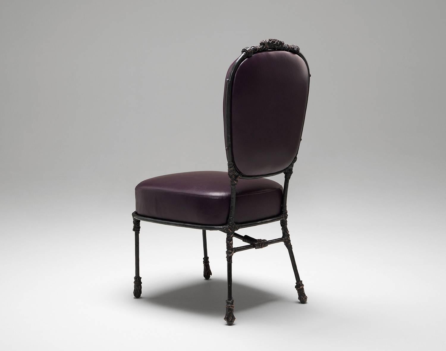 British Chair 'Congo' by Mattia Bonetti For Sale