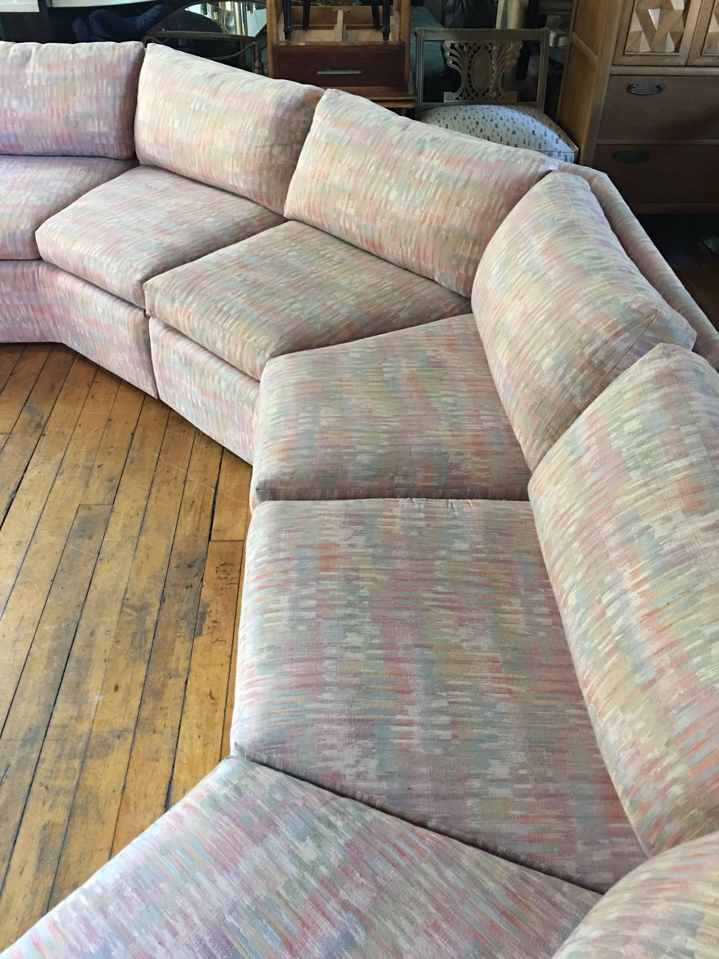 hexagonal sectional sofa