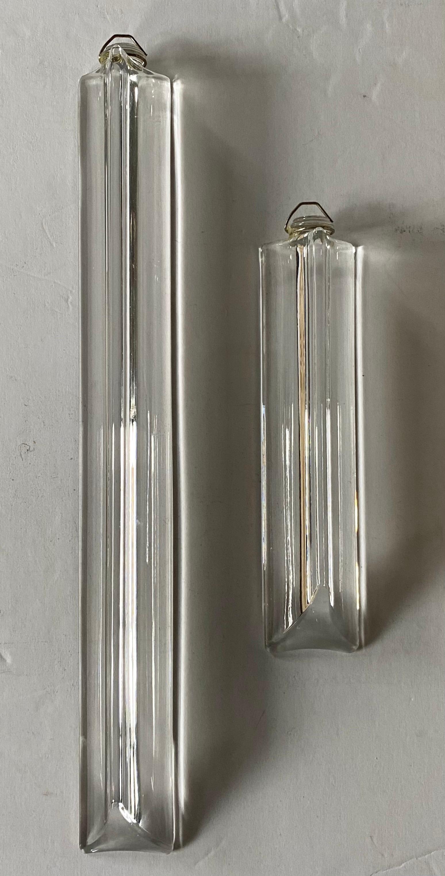 Venini Camer Glass and Brass Tiered Waterfall Chandelier, Italy For Sale 2