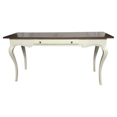 1960s John Stuart French Provincial Style Console Sofa Table or Desk