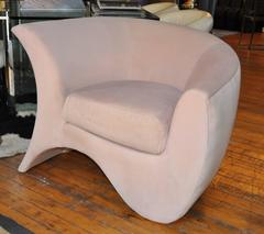 Sculptural Hurricane Lounge Chair by Vladimir Kagan for Directional