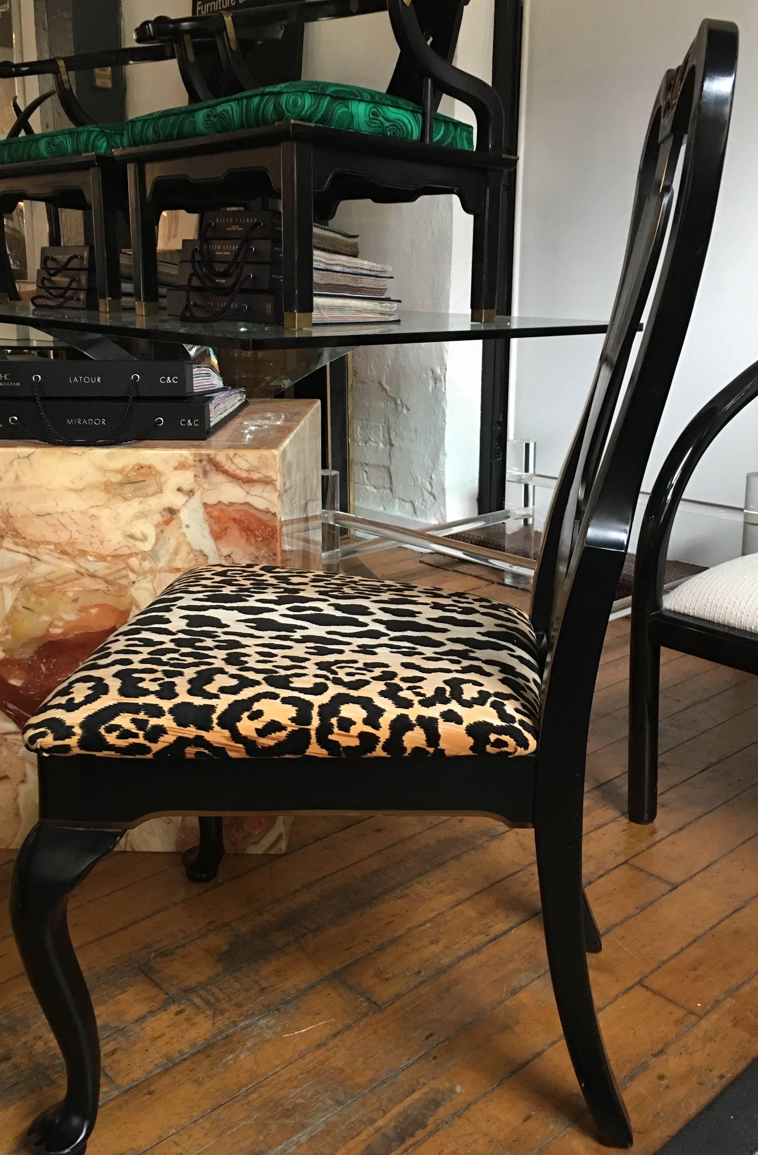 Chinoiserie Accent Chair by Drexel Heritage  In Good Condition In Lambertville, NJ