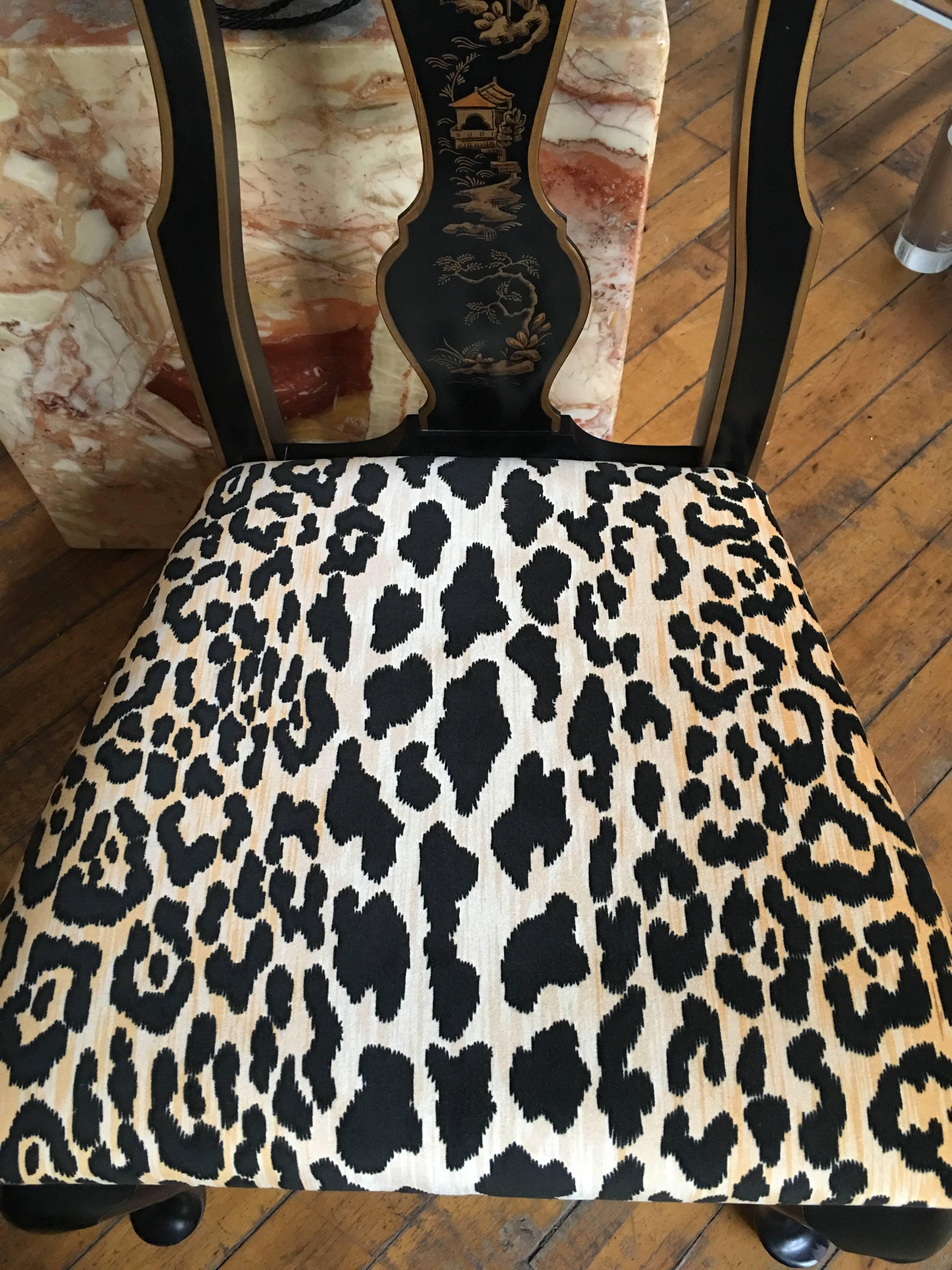 Late 20th Century Chinoiserie Accent Chair by Drexel Heritage