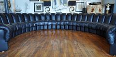Iconic De Sede DS 600 Non-Stop 36-Piece Modular Leather Sofa