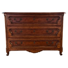 Ralph Lauren Home French Provincial Style Walnut Marseilles Commode Chest Signed