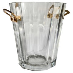 Baccarat Crystal Wine Cooler Champagne Ice Bucket French Maxim Hollywood Regency