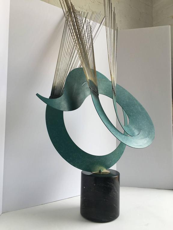 Table Sculpture by Curtis Jere, Signed at 1stDibs