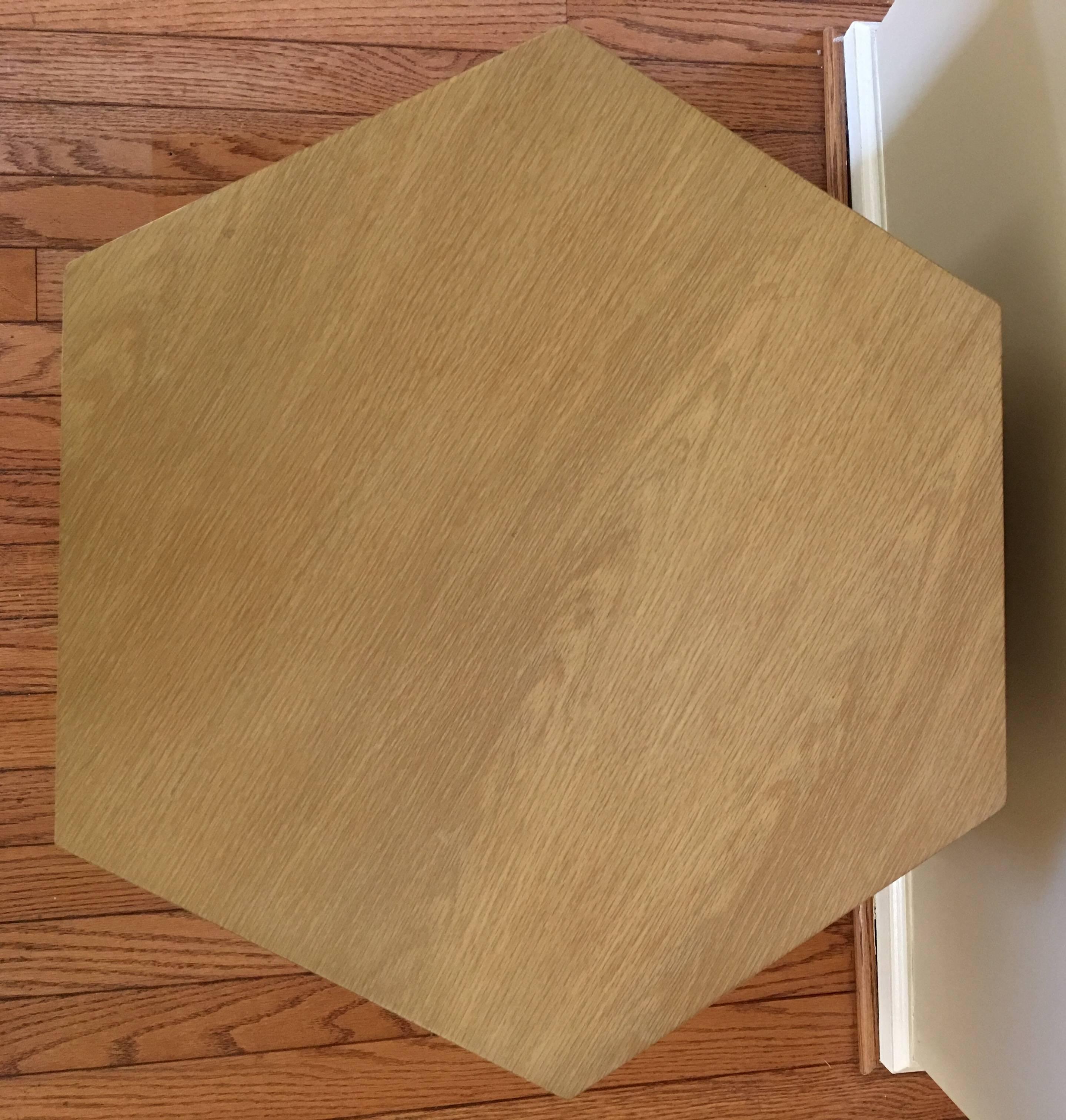 Geometric Occasional Table by Jay Spectre In Good Condition In Lambertville, NJ