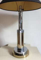 Mixed Metal Lamp by Mutual Sunset Lamp Company