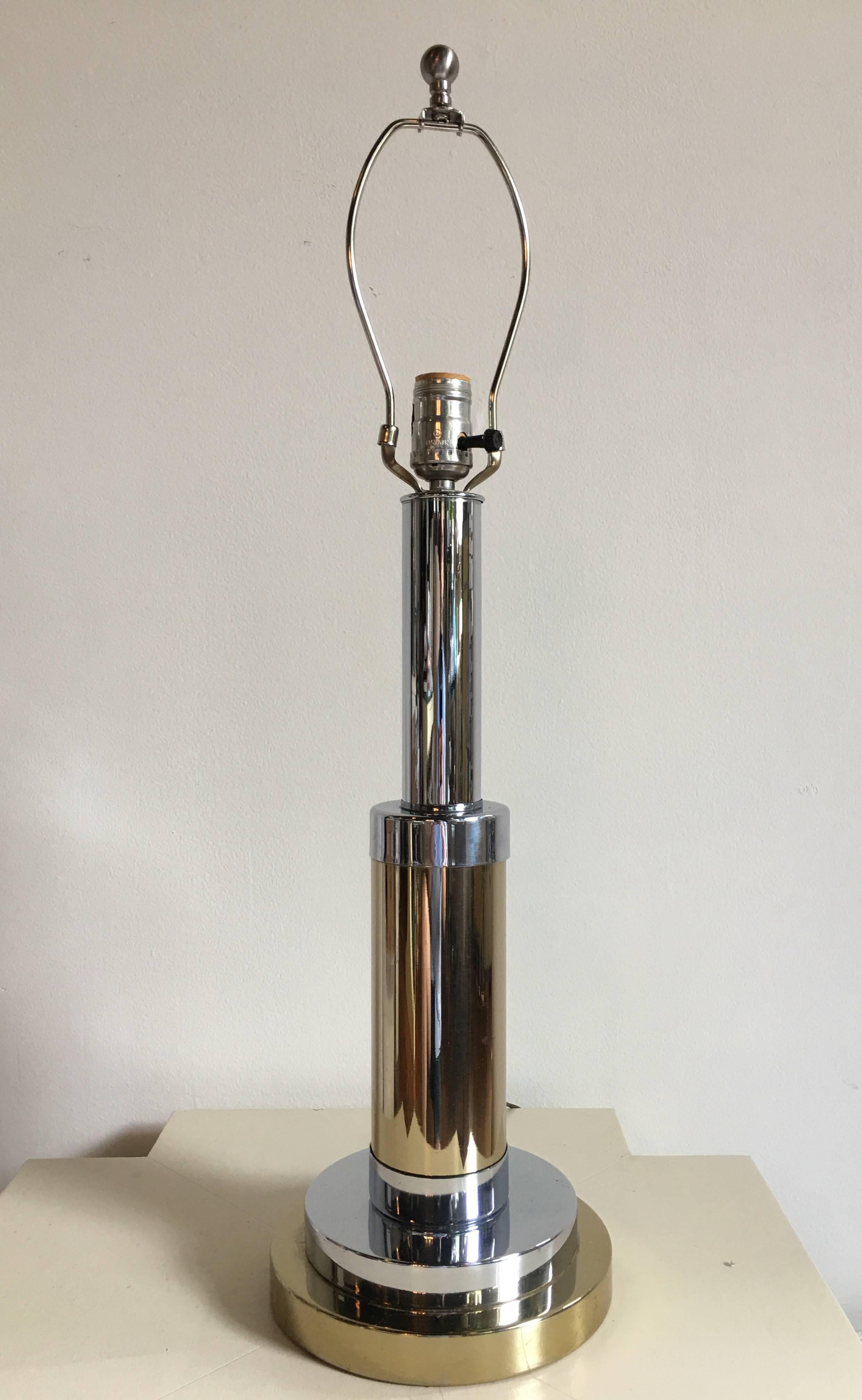 Mid-Century Modern Lampe en métal mélangé par Mutual Sunset Lamp Company en vente