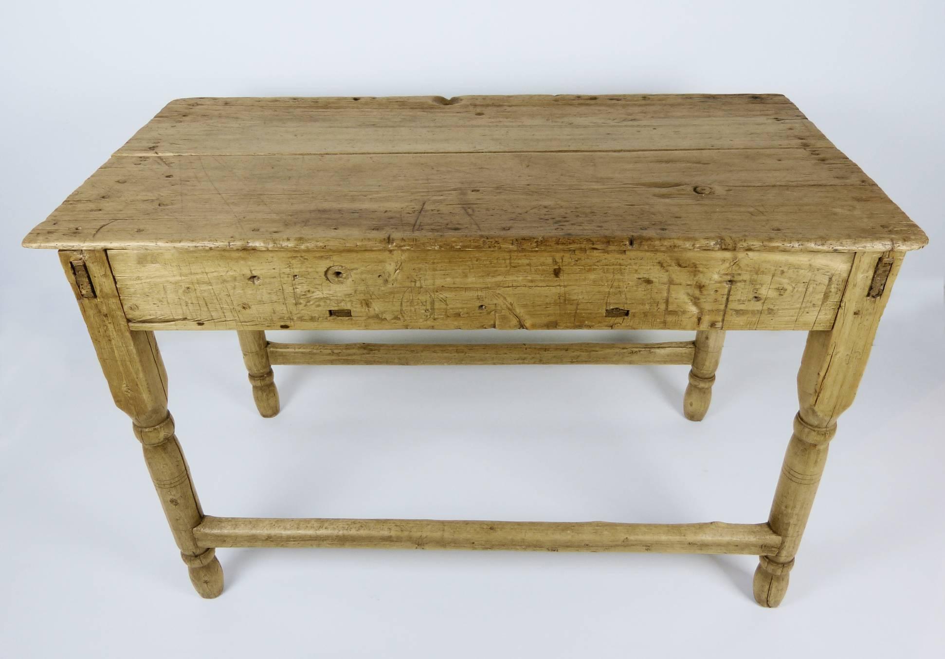 Rustic New Mexican Cottonwood Table, circa 1900 For Sale