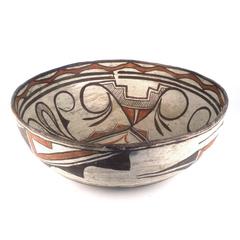 Zuni Polychrome Bowl, circa 1900