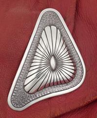 Vintage Leather Handbag by Kenneth Begay, circa 1950