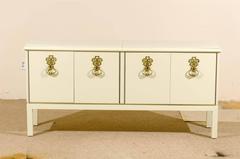 Elegant Restored Mahogany Credenza by Mastercraft, circa 1975