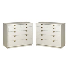 Vintage Restored Pair of Chests by Edward Wormley, circa 1947
