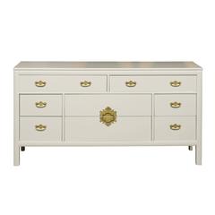 Restored Vintage Chest by Century Furniture in Cream Lacquer 11