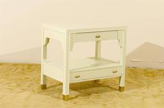 Restored Mahogany End Tables or Night Stands by Johnson Furniture