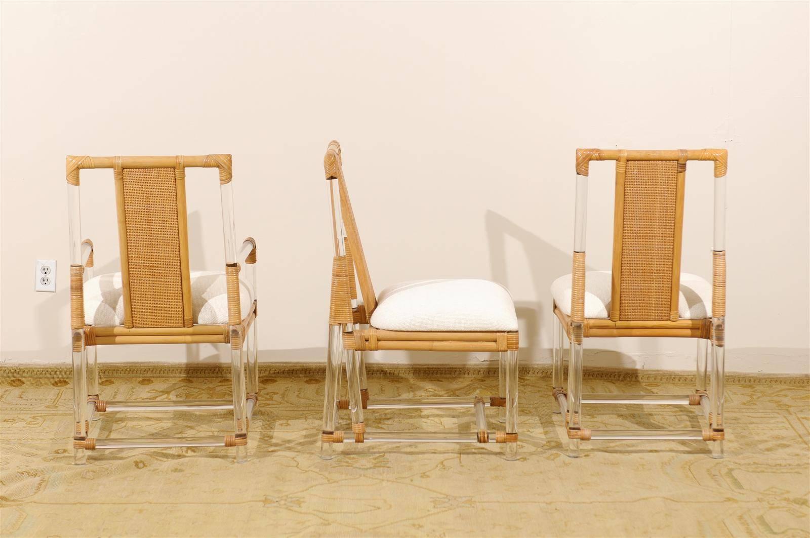 lucite chairs vintage