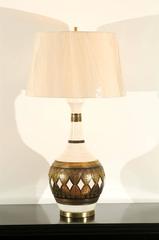 Dazzling Restored Pair of Vintage Lamps by Fortune Lamp Company
