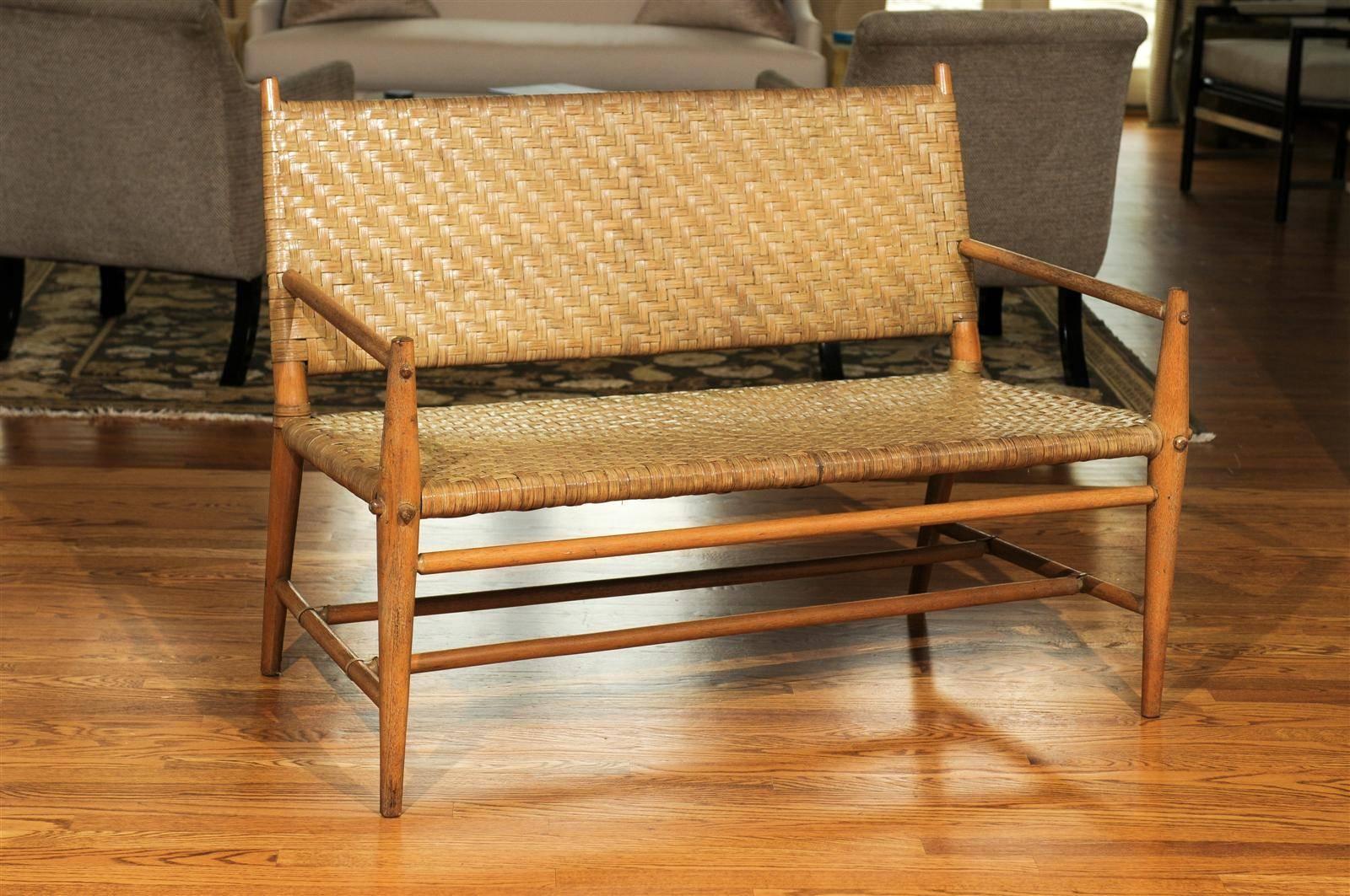 Exceptional Modern Seating Set by Russel Wright for Old Hickory, circa 1940 For Sale 2