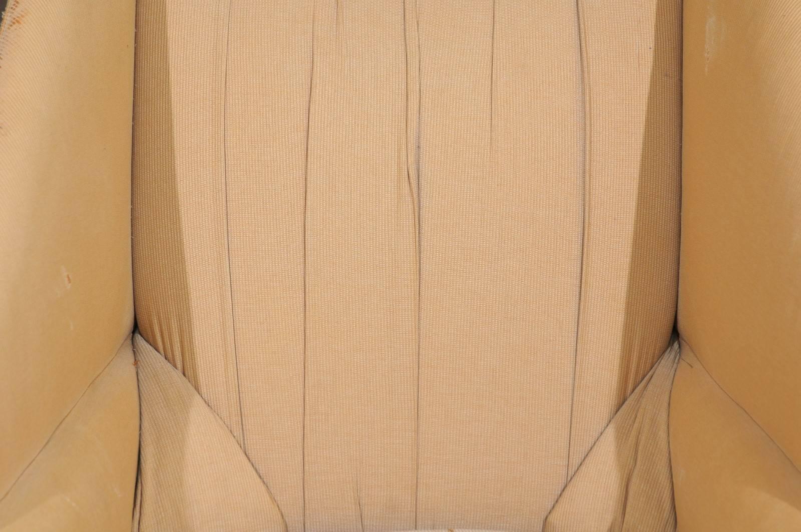 Dramatic Pair of Modern Wing Chairs by John Saladino for Baker 2