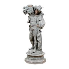 Magnificent 19th Century Bronze "Poitevin" by Albert-Ernest Carrier-Belleuse 2