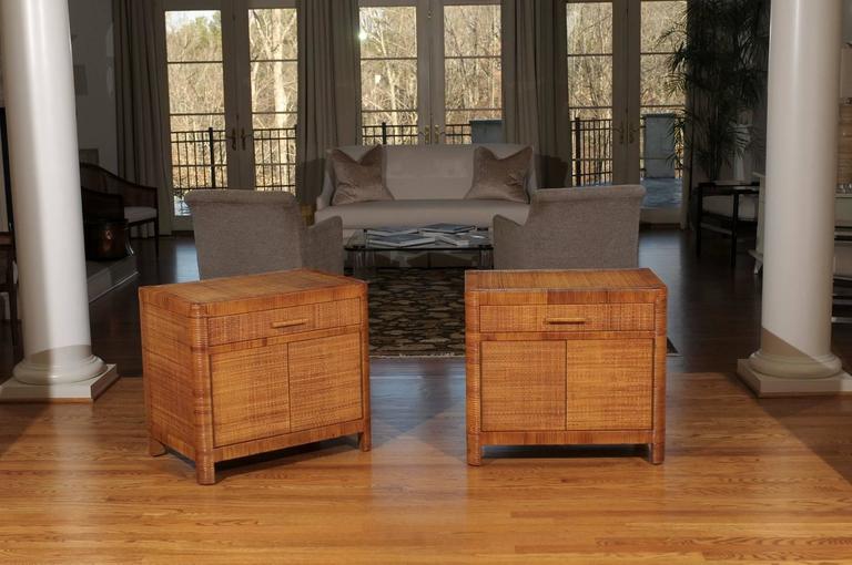 Beautiful Restored Pair of Vintage Cane by Bielecky Brothers