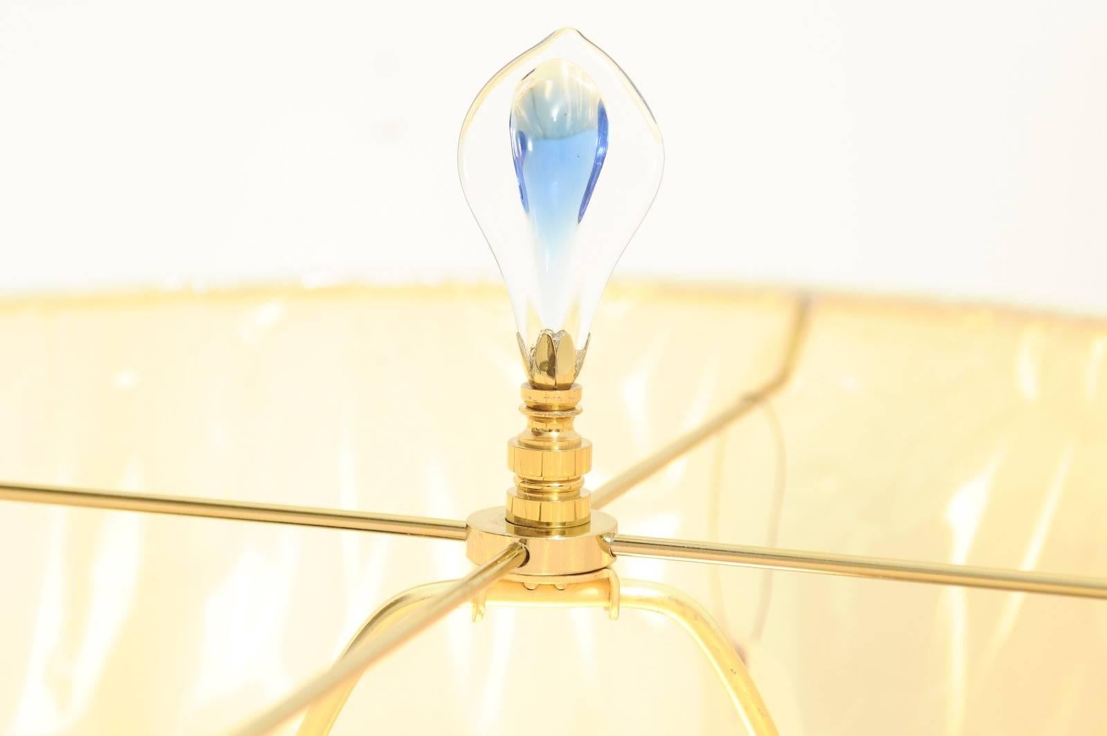 Céramique Magnifique paire de récipients en céramique portugaise faits à la main et transformés en lampes, neufs et personnalisés en vente