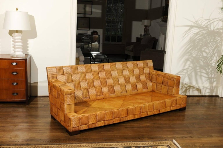 American Stunning Block Island Collection Sofa by John Hutton for Donghia, circa 1995 For Sale
