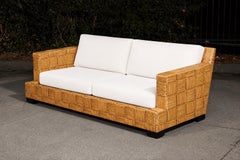 Stellar Block Island Collection Rohr-Sofa von Hutton für Donghia, Paar verfügbar