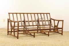 Restored Vintage Ficks Reed Sofa