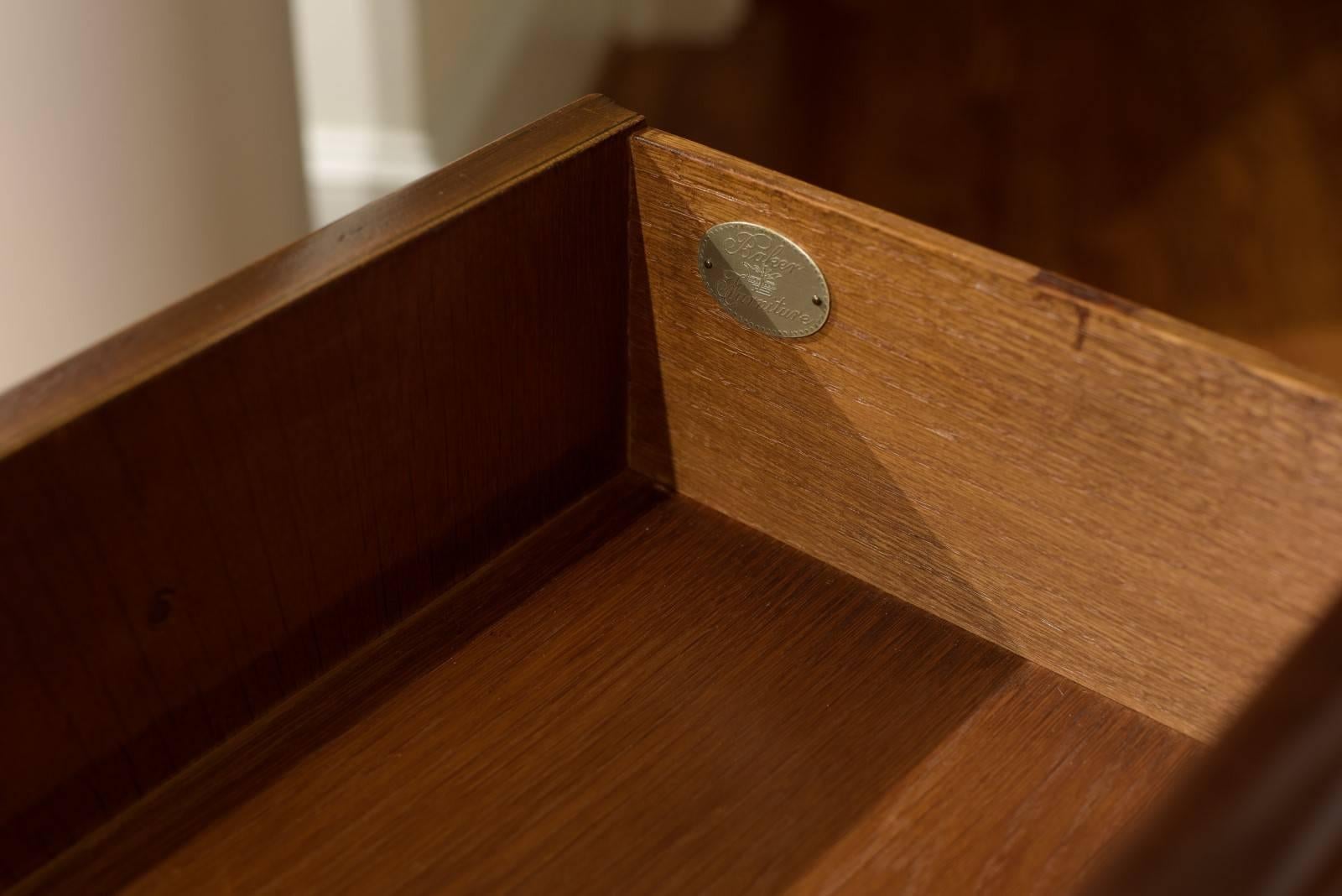 Mid-20th Century Spectacular Restored 8 Drawer Commode by Michael Taylor for Baker, circa 1960 For Sale